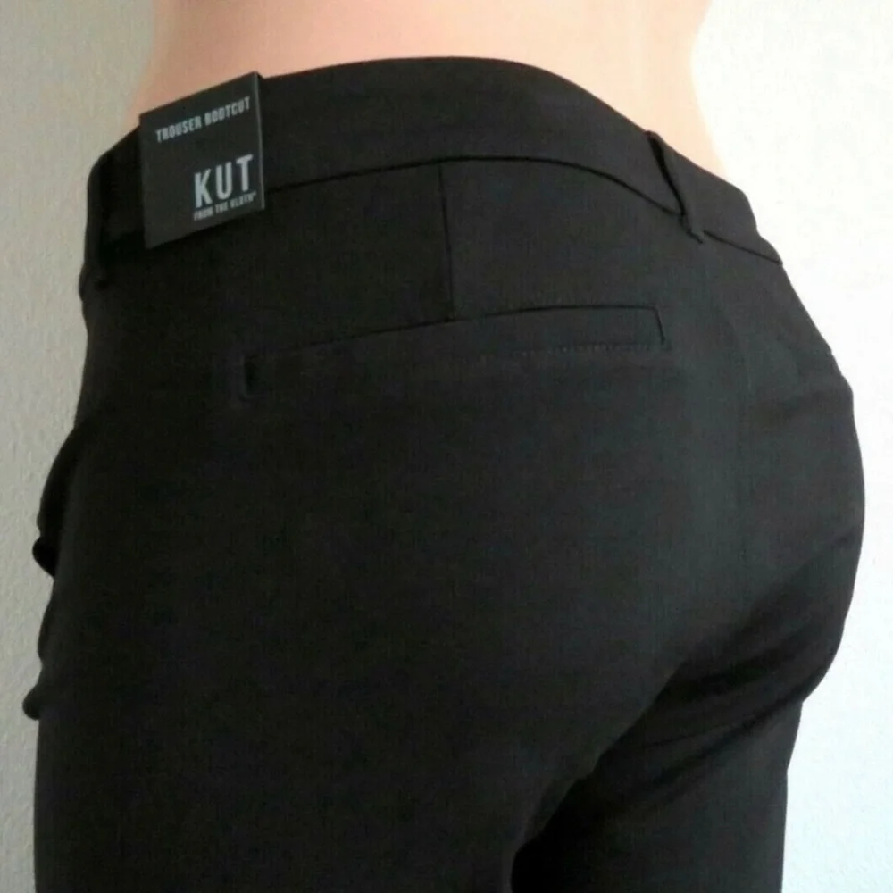 KUT from the KLOTH Jeans Women’s Ponte TROUSER Bootcut Plus Size 18W x 33 NWT
